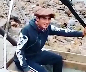 Un joven malargüino que es ejemplo de esfuerzo y sacrificio