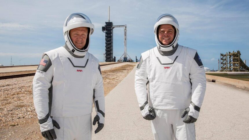 astronautas_efe Histórica misión tripulada de la NASA y SpaceX: cómo seguir el lanzamiento en vivo