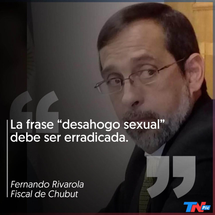 5ed97cfa80a73_tnpic_1591311591 La Manada de Chubut: El fiscal Fernando Rivarola admitió que el uso de «desahogo sexual» debe ser erradicado