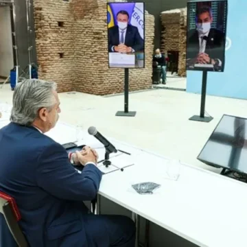 Duro reproche de Alberto Fernández a su par uruguayo: “que tomen otro barco”