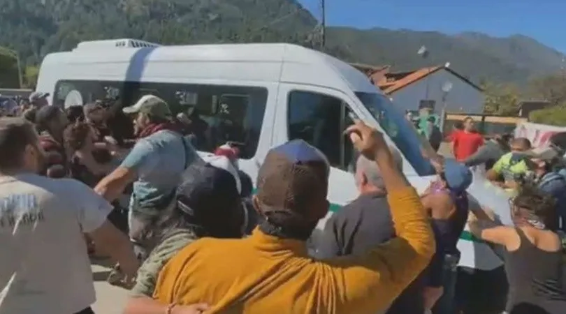 Al menos siete detenidos por el ataque a Alberto Fernández en Chubut