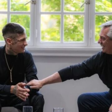 El encuentro entre L-Gante y Alberto Fernández en Olivos: Elogios mutuos y admiración