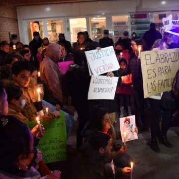 Marcha de familiares e indagatoria a la enfermera