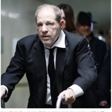 Harvey Weinstein fue condenado a 16 años de prisión por violación y agresión sexual