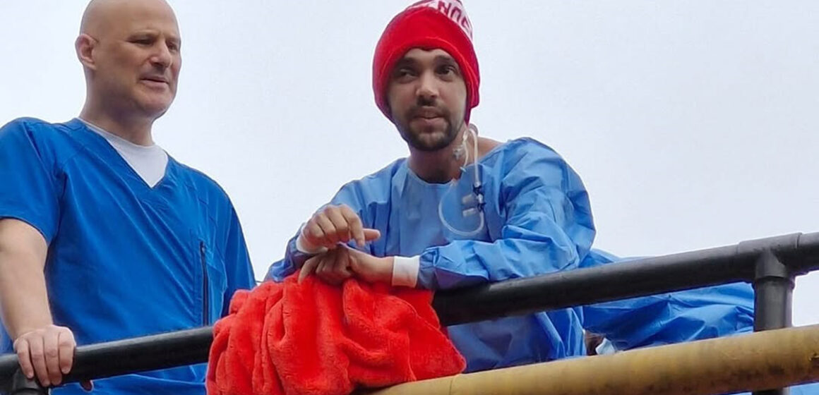 Pablo Grillo saldría mañana de terapia intensiva para seguir la rehabilitación en el Rocca