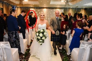 Identifican al misterioso intruso de una boda tras cuatro años de dudas
