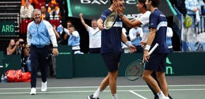 Copa Davis: Argentina derrota a Países Bajos con Zeballos y Molteni en gran forma