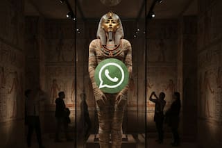 Activación del “modo momia” en WhatsApp