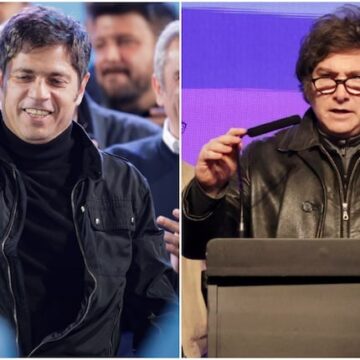 Kicillof critica la campaña de Milei tras su triunfo en Buenos Aires
