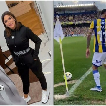 Jorgelina Cardoso responde a las críticas sobre el gol de Di María