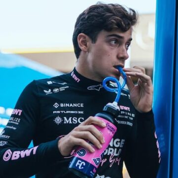 Incidente físico de Franco Colapinto en el Gran Premio de Monza