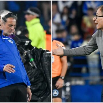 imagen-171 Guillermo Barros Schelotto intenta confrontar a Ariel Holan tras la derrota de Vélez