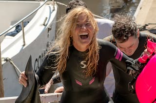 imagen-107 Una argentina de 53 años logra su sueño al cruzar a nado el Río de la Plata