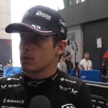 Franco Colapinto habla sobre su accidente en Brasil: «Aún no comprendo por qué perdí el control del auto»