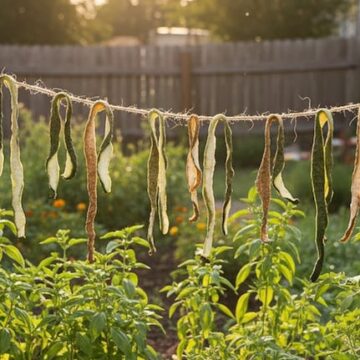 Colgar cáscaras de pepino en el jardín: beneficios y consejos para su uso