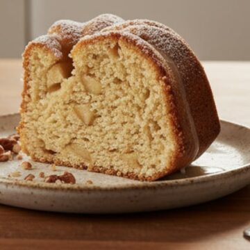 Cómo hacer un delicioso budín de manzana sin horno y sin azúcar