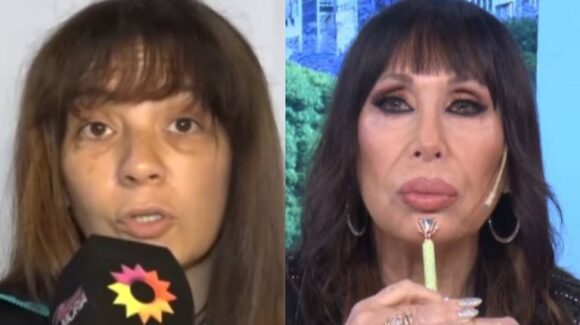 La sorprendente reacción de Moria Casán al ver a Lissa Vera sin maquillaje