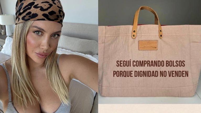 imagen-41 Reciente polémica en torno a los bolsos de Wanda Nara y la China Suárez