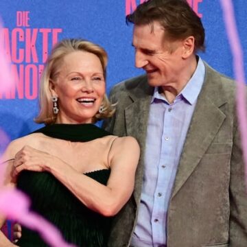 Pamela Anderson confirma su relación con Liam Neeson: «Había sentimientos reales»