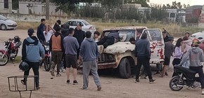 imagen-8 Motociclista sufre graves lesiones tras impactar contra una camioneta