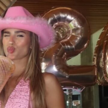 Julieta Poggio celebra su 24º cumpleaños con una fiesta espectacular en Carlos Paz