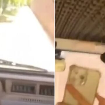 Indignación en Mendoza tras la viralización de un video de jóvenes conduciendo por la vereda