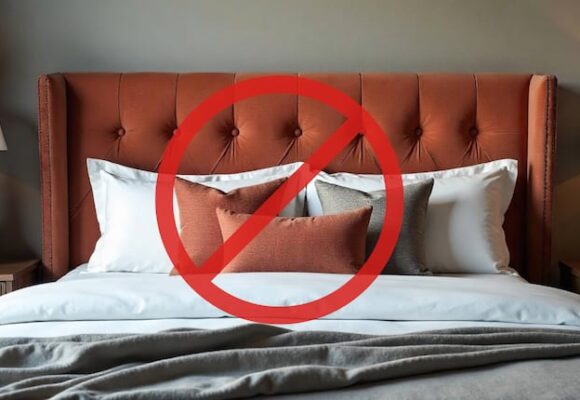 Nunca coloques el respaldo de la cama en esta pared: recomendaciones de arquitectos