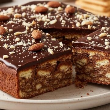 Cómo preparar una deliciosa torta de chocolate y almendras sin horno
