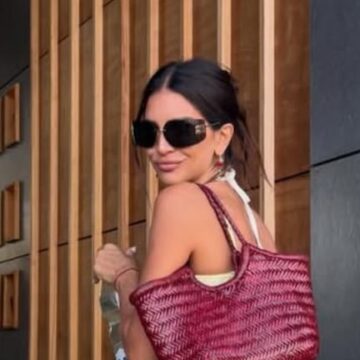 Zaira Nara impulsa el regreso de la tanga en Punta del Este