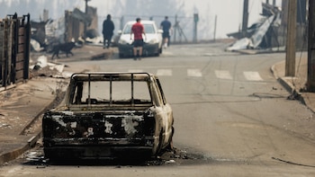 Ayuda humanitaria de Argentina a Chile ante los incendios forestales