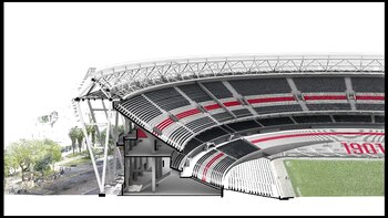 imagen-446 River Plate revela en un video las obras de ampliación y techado del Monumental