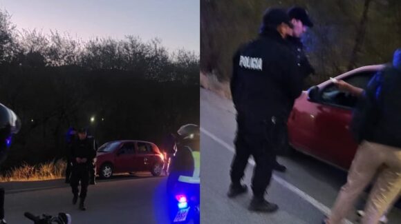 Hombre dio positivo en alcoholemia y sus acompañantes agredieron a la policía