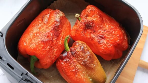 Guía rápida para asar morrones en la freidora de aire