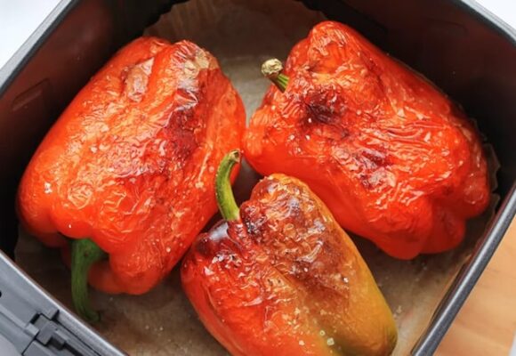 Guía rápida para asar morrones en la freidora de aire