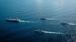 imagen-187 EE.UU. despliega portaaviones hacia Medio Oriente desde el Caribe