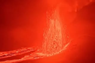 imagen-222 Impresionante erupción del volcán Kilauea: lava a 300 metros y cenizas en el aire