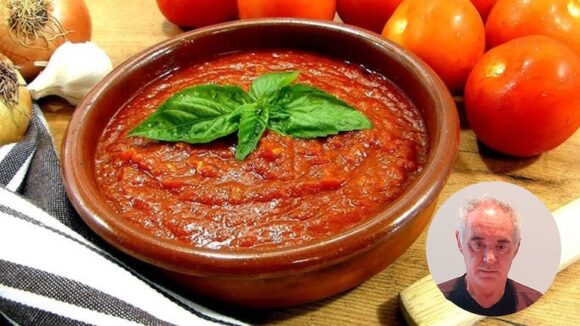 Ferran Adrià comparte su secreto para un tomate frito perfecto