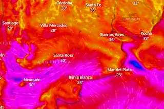 Pronóstico del tiempo: Regreso del calor intenso al AMBA según el SMN