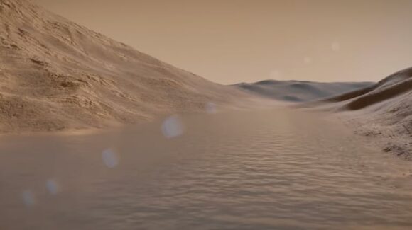 Descubrimiento en Marte: un sistema fluvial oculto bajo la superficie del planeta rojo