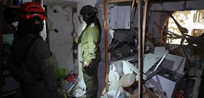 imagen-395 Imágenes impactantes en Israel: cámaras domésticas capturan explosiones en Arad