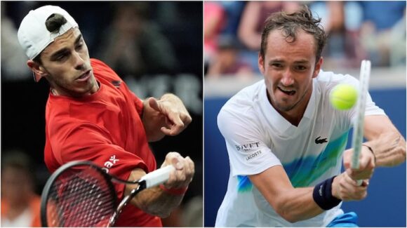 imagen-411 Masters 1000 de Miami: Cerúndolo arrasó a Medvedev en el primer set