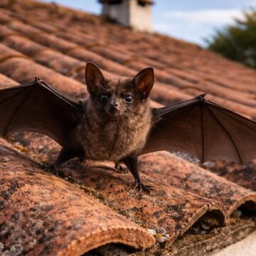 Los motivos por los que los murciélagos prefieren los techos de las viviendas