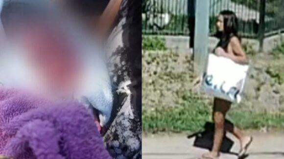 Investigan el abandono de un bebé en Merlo: imagen de posible sospechosa es difundida