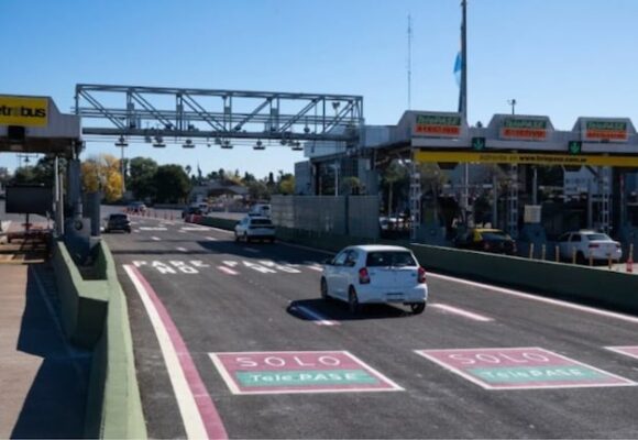 Incremento en los peajes de la Panamericana y Acceso Oeste a partir del sábado