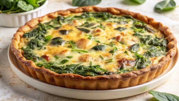 imagen-128 Receta de Tarta de Espinaca: 14 Ingredientes en Solo 50 Minutos