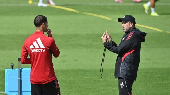 imagen-129 Chacho Coudet recibe buenas noticias antes del clásico entre River y Racing