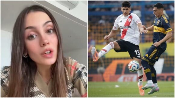 La elección de Morena Beltrán en su «pan y queso» previo al Superclásico