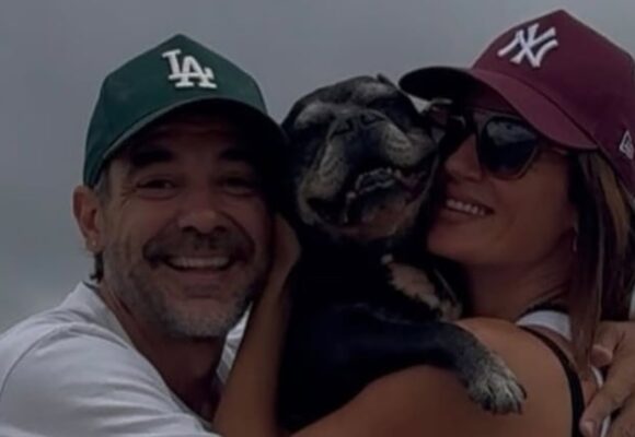 Paula Chaves realizó una emotiva ceremonia en honor a su perro Moro