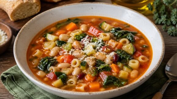 Descubre el minestrón: la sopa de la longevidad italiana