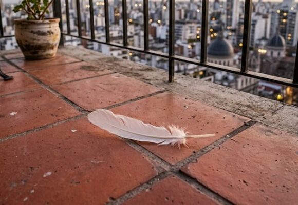 El significado de encontrar una pluma blanca en tu balcón según las creencias